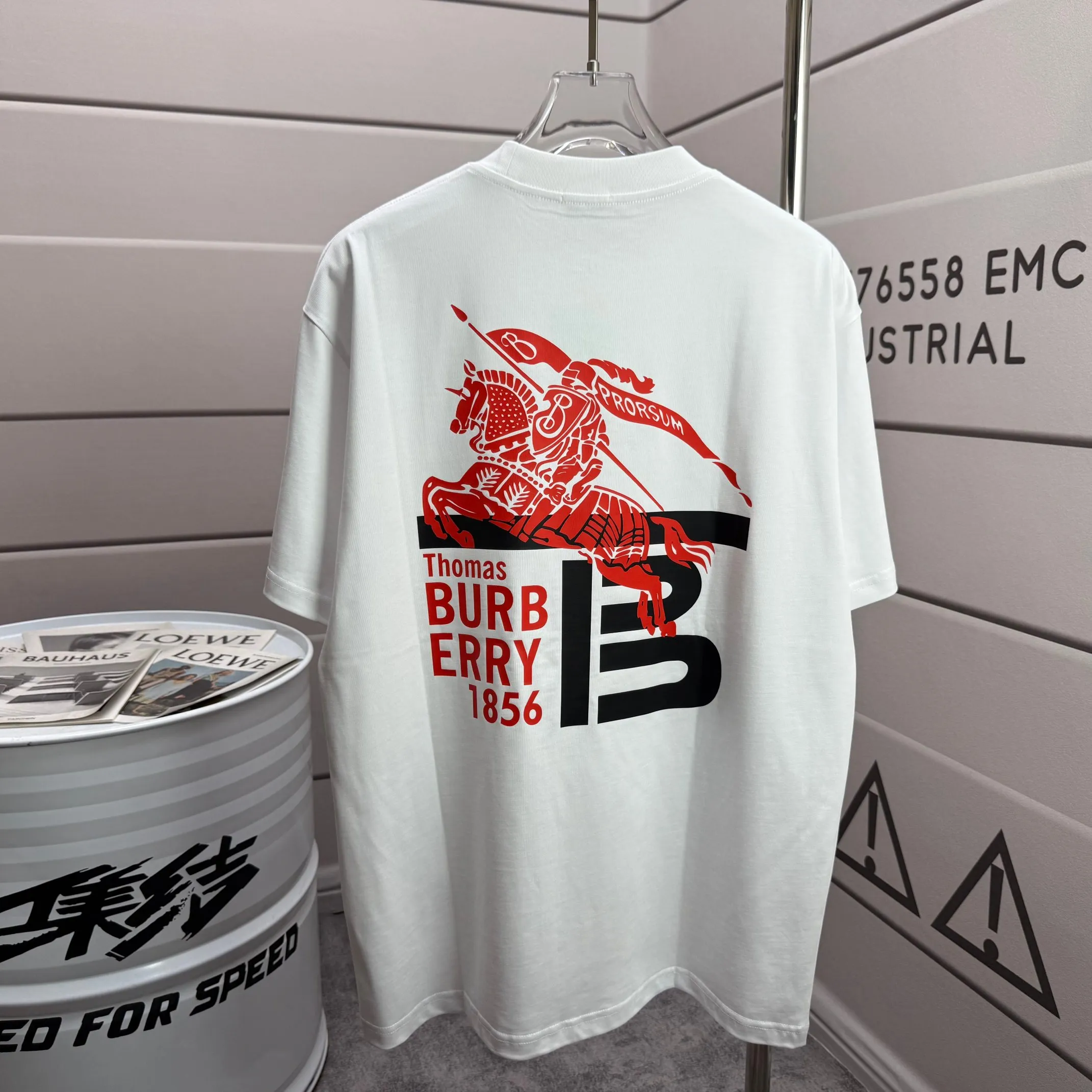 # BBR * 2026 Classic + logo T Same Style ：Black White Size： S （90-130 ） M （120-150 ） L （140-165 ） XL （160-180 ） XXL （180-210 ）